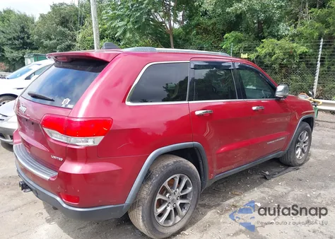 2014 Jeep Grand Cherokee Limited z USA, uszkodzony, nr VIN 1C4RJEBG7EC191420